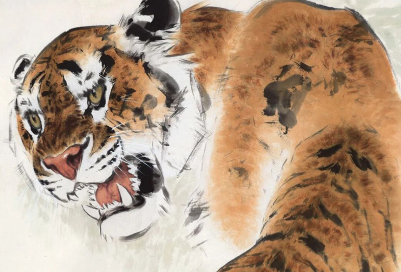 劉繼卣國(guó)畫作品精選